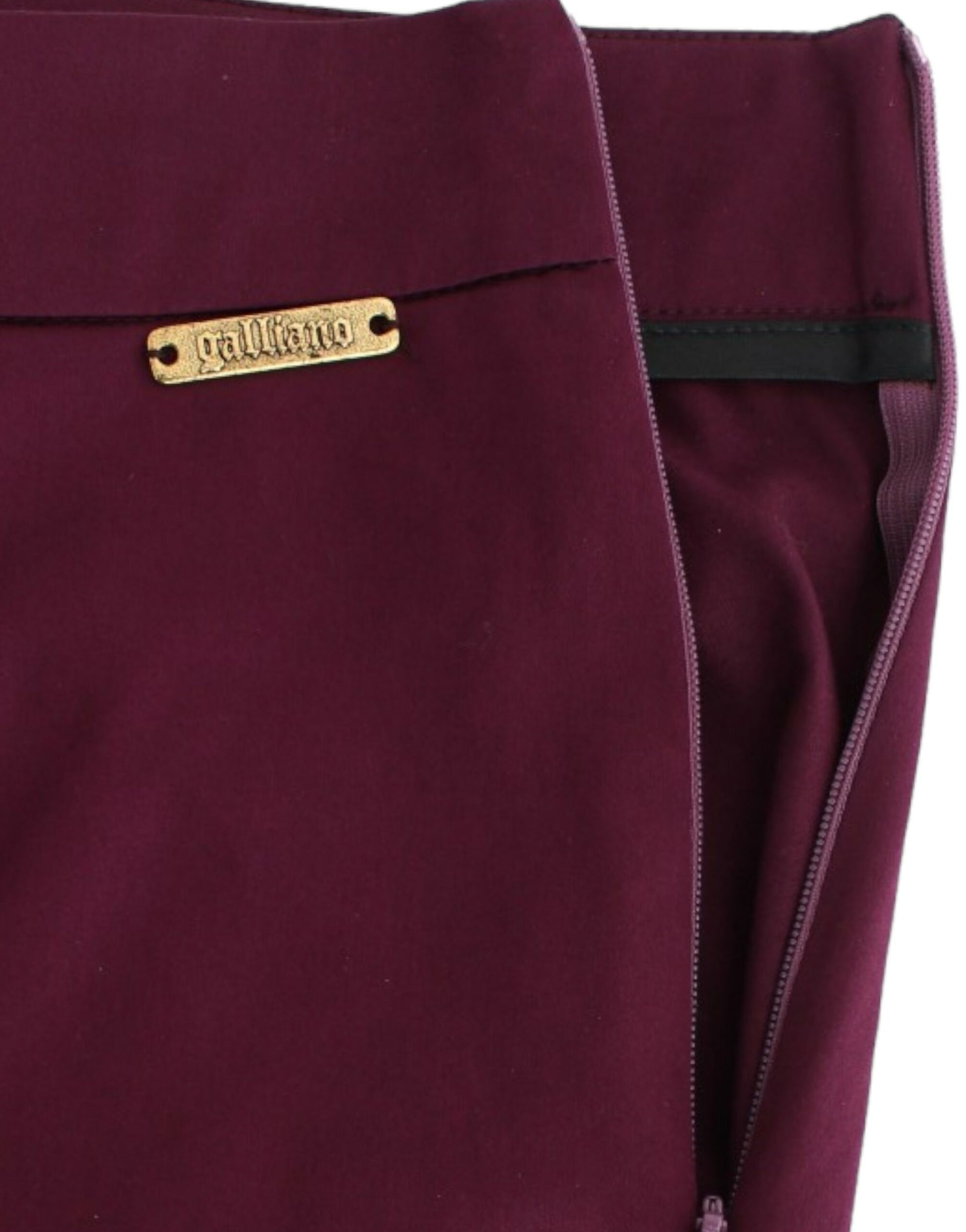 John Galliano Purple slim fit pants - Gio Beverly Hills