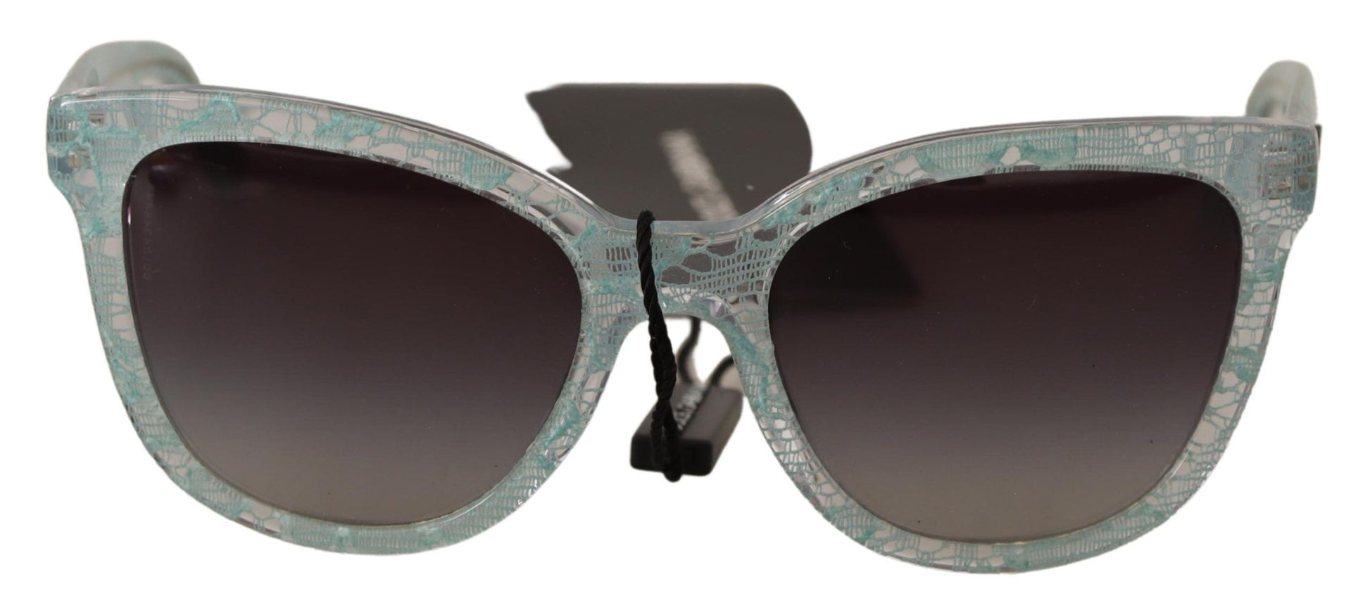 Dolce & Gabbana Blue Lace Crystal Acetate Butterfly DG4190 Sunglasses - Gio Beverly Hills