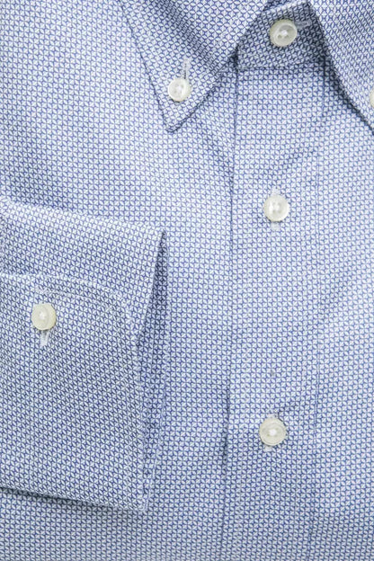 Robert Friedman Light-blue Cotton Shirt - Gio Beverly Hills